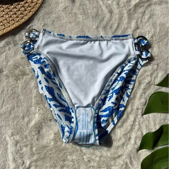 Michael Kors High Waist Ring Bikini Bottoms - Picture 4 of 9